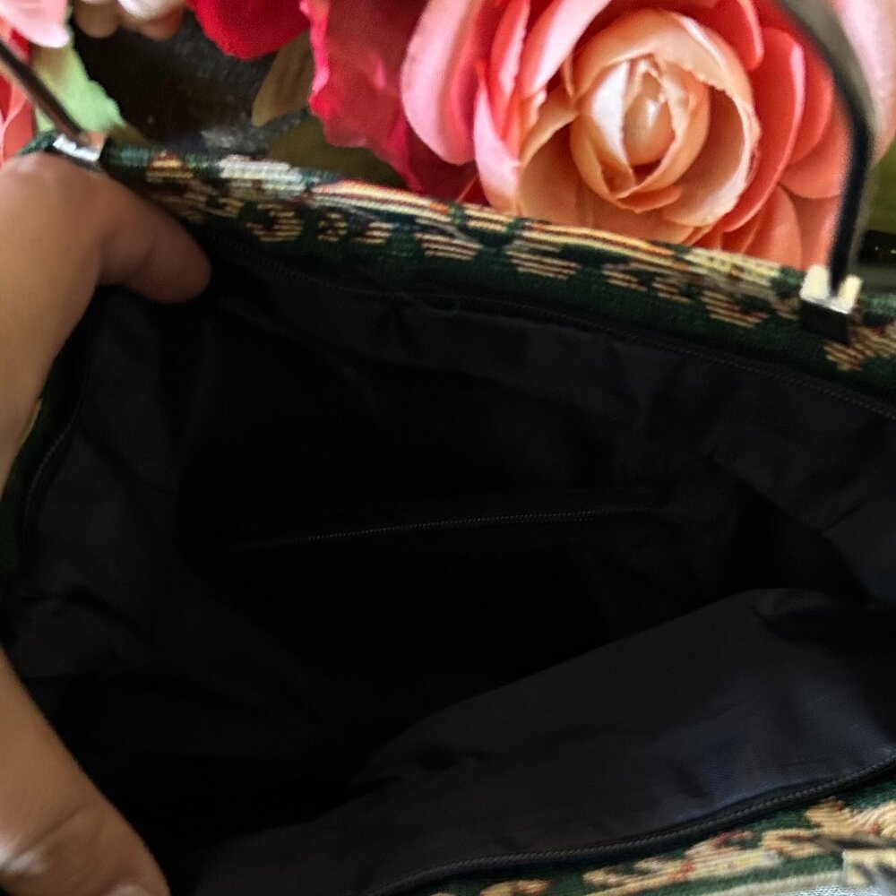 Vintage Floral Tapestry Handbag - Picture 6 of 7